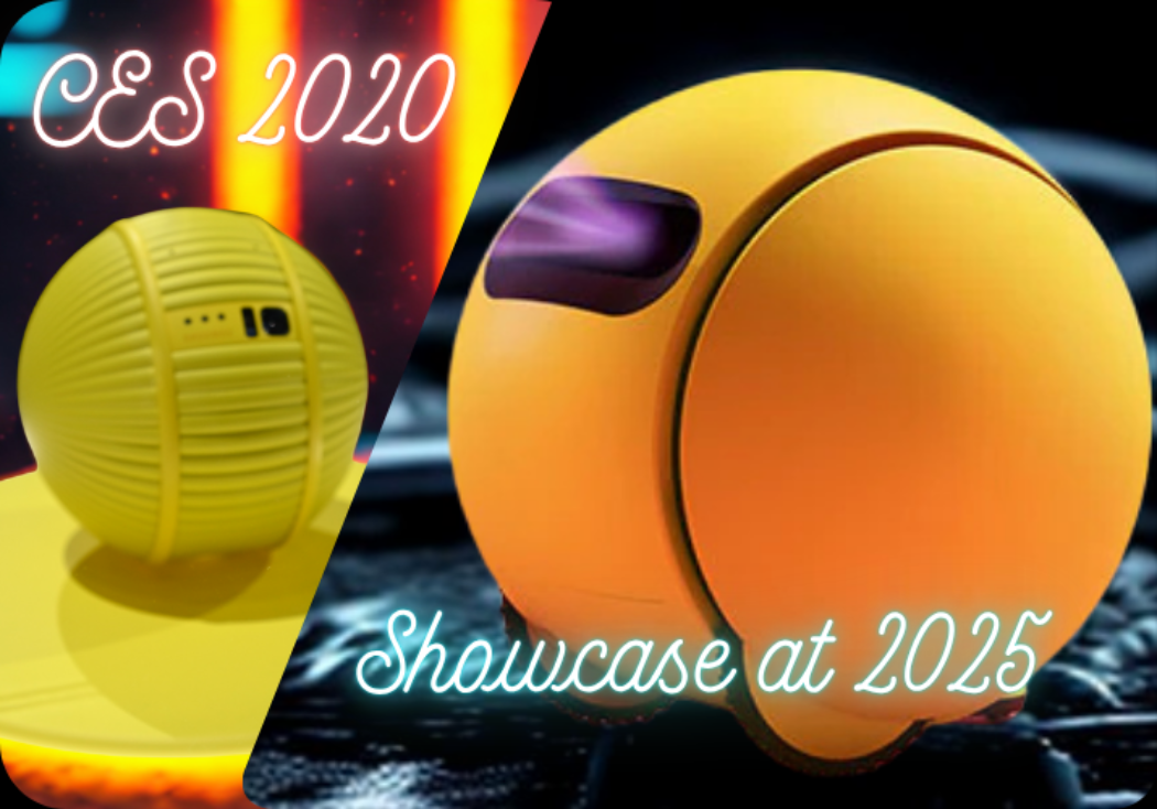 2020 CES demo vs Ballie AI 2025